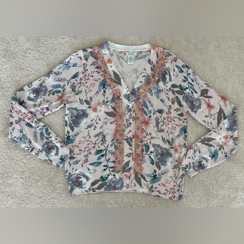 Sundance Floral Cardigan - Multicolor